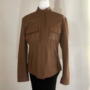 Vintage leather coat